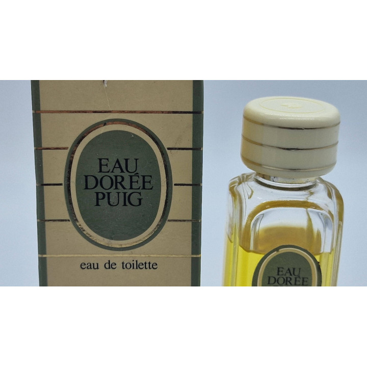 Perfume Vintage Eau de Toilette Eau Dorée Antonio Puig Barcelona, 60 ml con Caja Original, Colección Rara Años 80