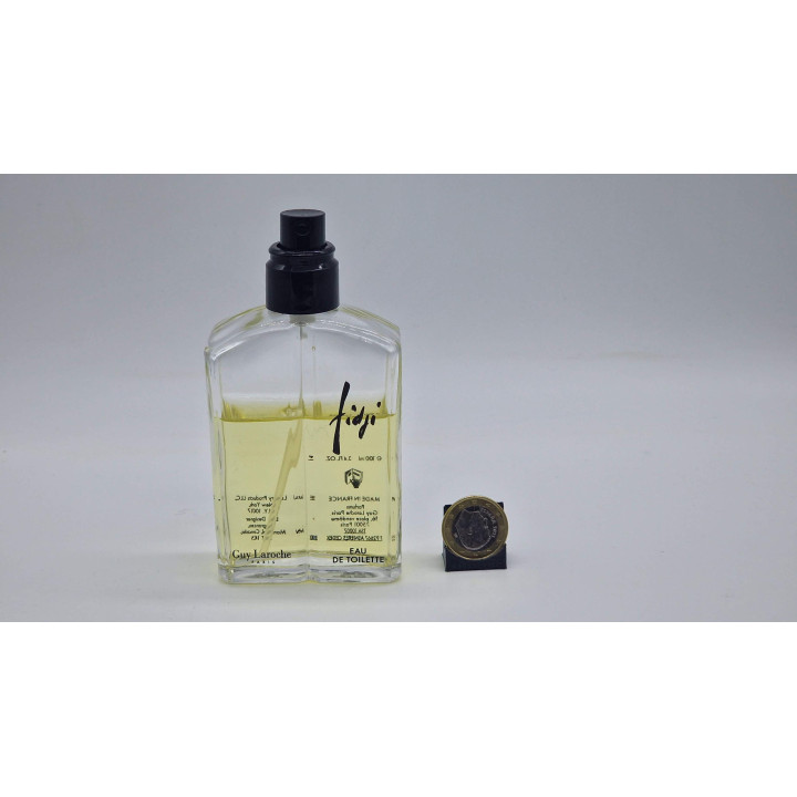 Perfumy Vintage Fidji Guy Laroche Eau de Toilette 100 ml, Francja 1990, Bez Zatyczki i Pudełka, Kolekcjonerski Zapach, Zostało…