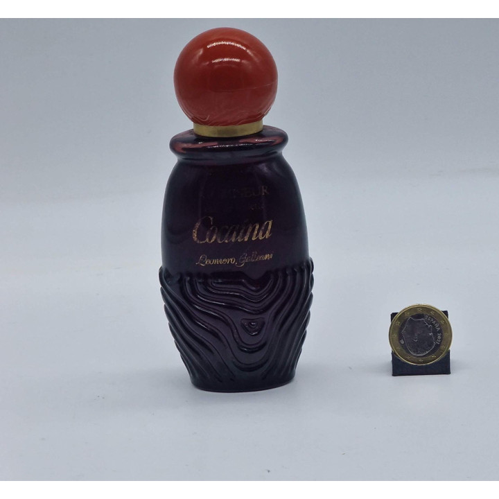 Perfumy Monsieur Cocaina Leonero Gabiani 65ml Eau de Toilette, Rzadki Vintage Zapach Męski Lata 80, Kolekcjonerski Flakon Perfum