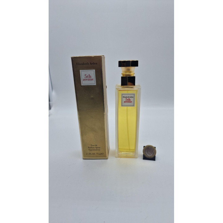 Elizabeth Arden 5th Avenue Vintage Perfume Eau de Parfum Spray 75ml 2.5oz with Box, 1990s Rare Collectible Fragrance for Women