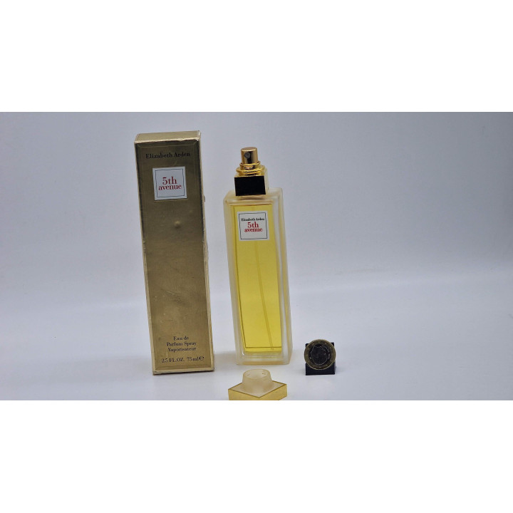 Perfume Vintage 5th Avenue Elizabeth Arden Eau de Parfum Spray 75ml com Caixa, Fragrancia Rara de Colecao dos Anos 90 Original