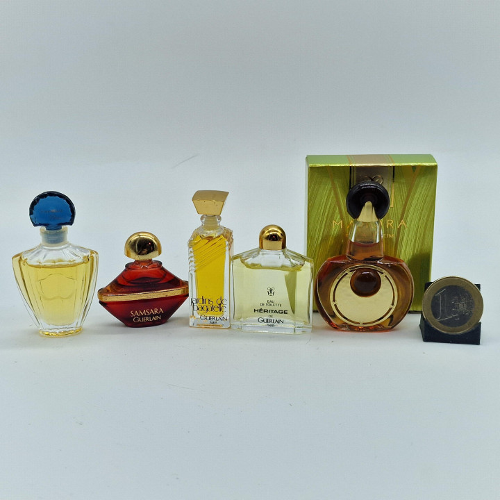 Set di 5 Miniature di Profumo Vintage Guerlain
