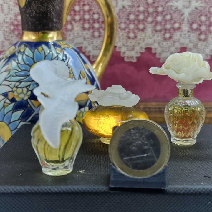 Lot de 6 Miniatures de Parfum Vintage Nina Ricci