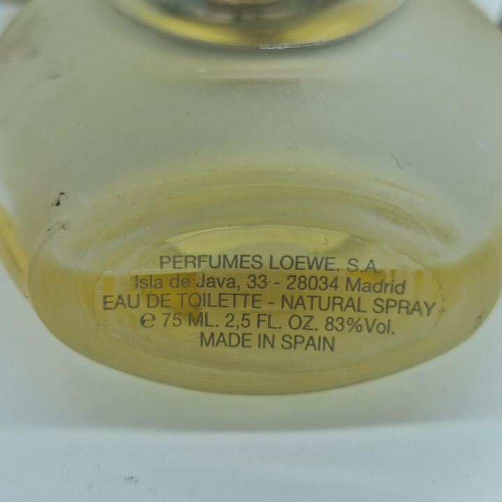 Perfume Vintage Loewe Aire Eau de Toilette - Fragrancia de Colecao dos Anos 80 - Frasco de Vidrio de 75ml com 50 por cento Rest…