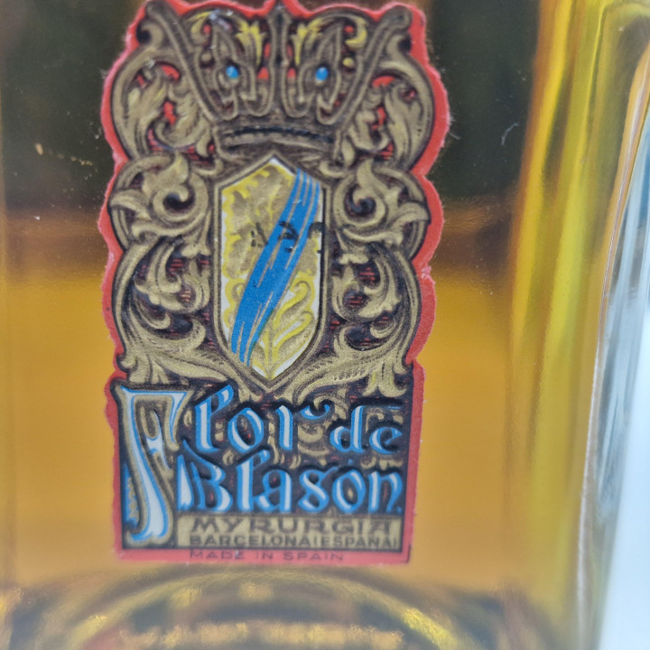 Vintage Myrurgia Flor de Blason Parfum Set - Eau de Cologne 100ml en Zeep 85g, Spaans Verzorgingsset Jaren 50 Cadeau voor Verza…