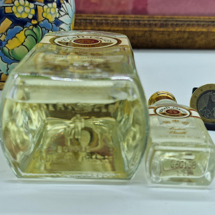Parfum Eau de Cologne Roger & Gallet Extra Vieille, Lot de 2 avec Vaporisateur 100ml et Miniature Splash 15ml, Vintage des Anné…