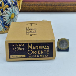Poudre Vintage Myrurgia Maderas de Oriente NOS 1950