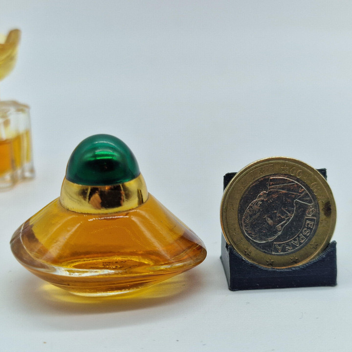 Oscar de la Renta Vintage Parfum Miniaturen Set - Oscar en Volupte Flacons, Set van 2 Flesjes 4ml, Verzameling uit de Jaren 1990