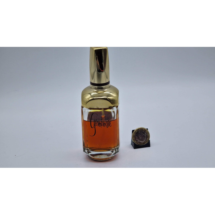 Parfum Vintage Cologne Spray - Max Factor Geminesse - Rare Fragrance Années 70 39ml de 60ml Flacon Original en Verre Facetté Co…