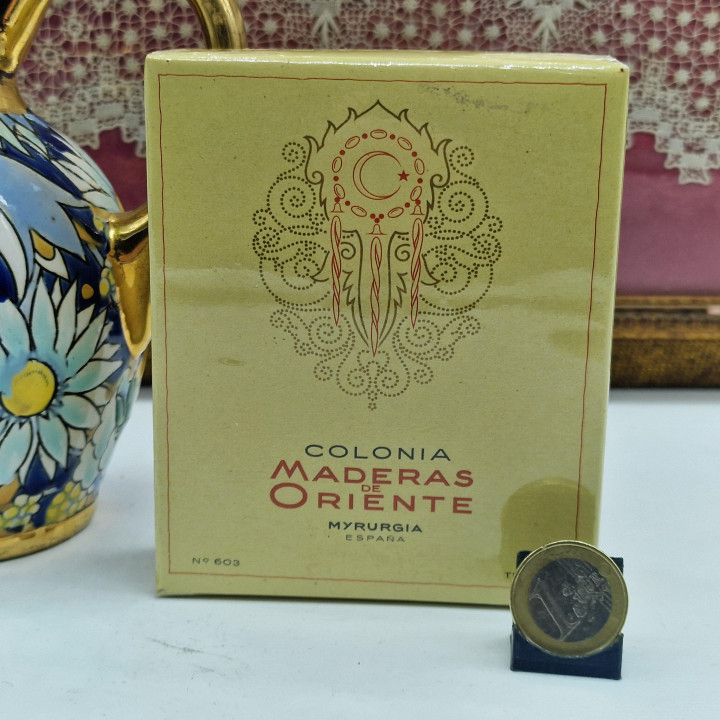 ヴィンテージ ミルルギア マデラス デ オリエンテ コロン 100ml - 未開封 古い香水 オリジナル箱入り セロファン仕様 1950年代 1960年代 デッドストック レア
