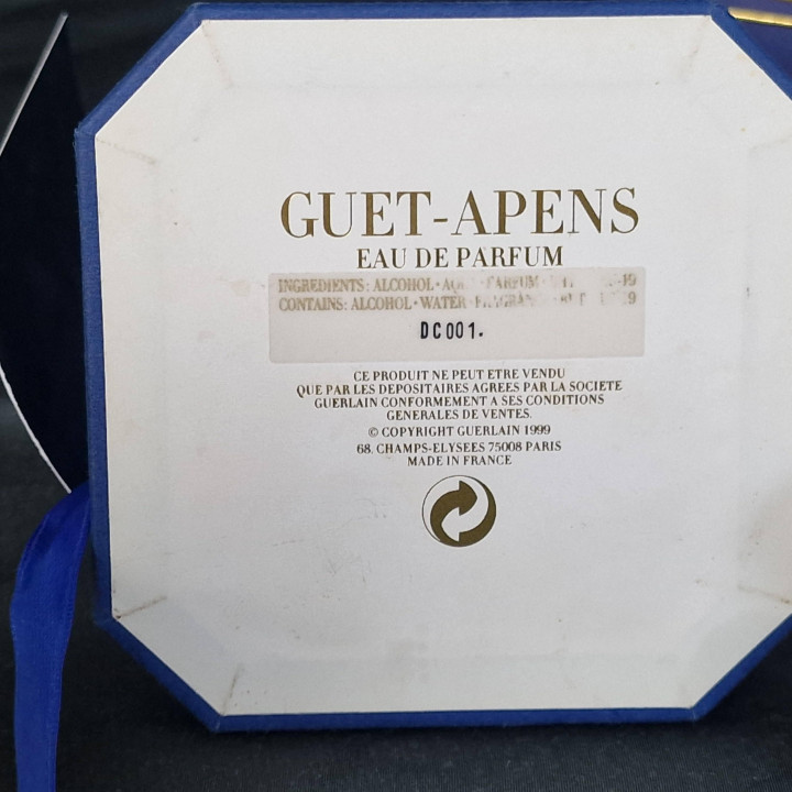 Perfume Guerlain Guet-Apens Eau de Parfum 120ml - Edición Limitada 1999, Frasco Lanterne Vidrio Azul Cobalto, Fragancia Vintage…