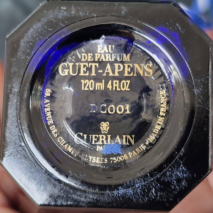 Perfume Guerlain Guet-Apens Eau de Parfum 120ml - Edición Limitada 1999, Frasco Lanterne Vidrio Azul Cobalto, Fragancia Vintage…