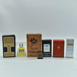Set de 6 Miniaturas de Perfume Vintage para Hombre