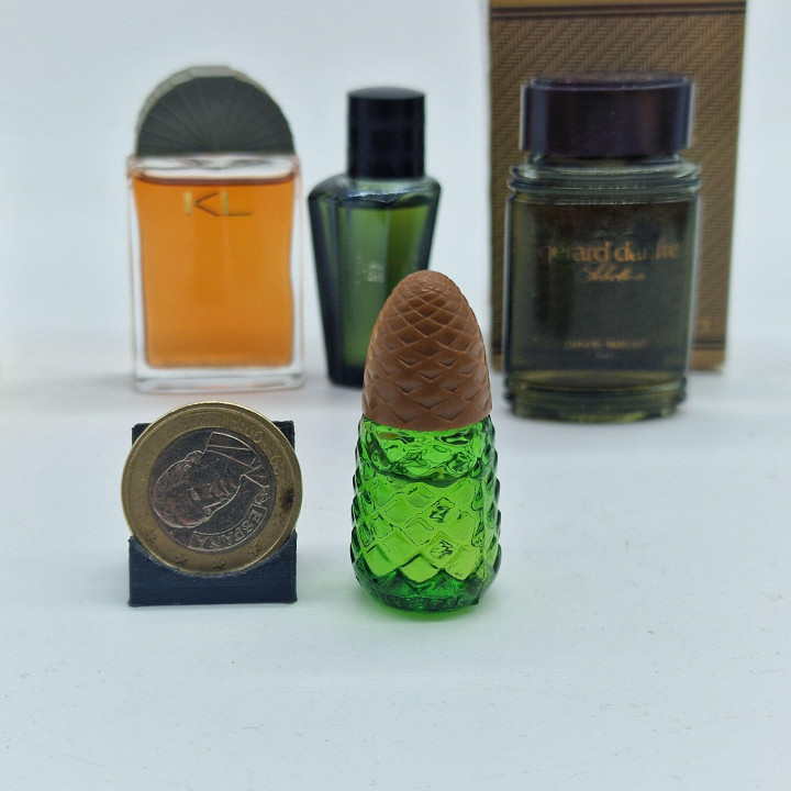 6er-Set Vintage-Herrenparfüm-Miniaturen — Gucci, Lagerfeld