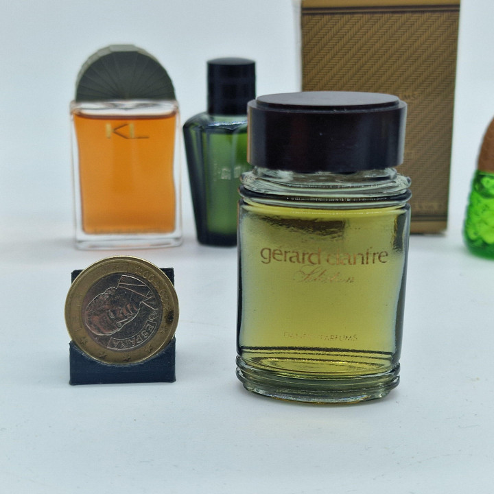 6er-Set Vintage-Herrenparfüm-Miniaturen — Gucci, Lagerfeld