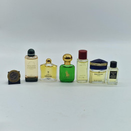 Vintage Herren Parfum-Miniaturen 5er-Set - Chanel, YSL