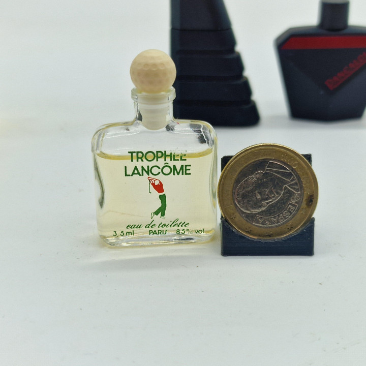 Set van 6 Vintage Parfum Miniaturen, Boss Sport, Lancome, Roccobarocco, Verzameling Heren en Dames Geuren, Origineel Jaren 1980…