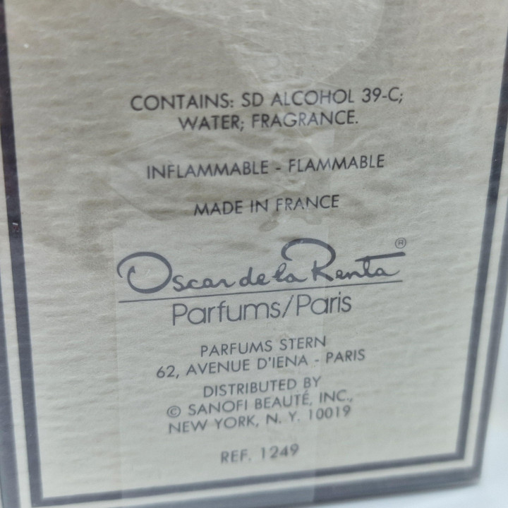 Profumo Vintage Oscar de la Renta 30ml EDT (1990)