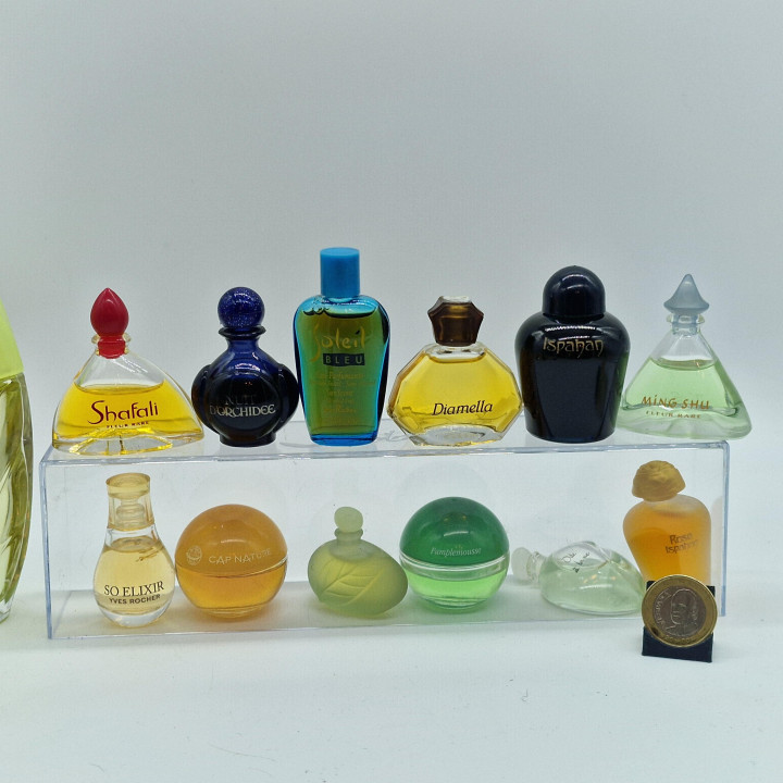 Coleção Vintage Yves Rocher - 24 Miniaturas e Nature 75ml