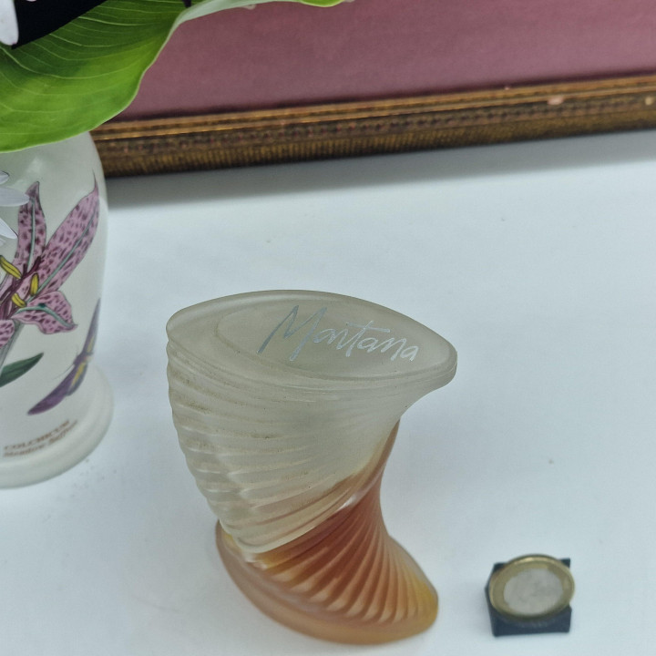 Claude Montana Parfum de Peau Eau de Toilette, Perfumy Vintage Lata 90 Oryginalna Formuła 50ml, Flakon Serge Mansau Skórzany Sz…