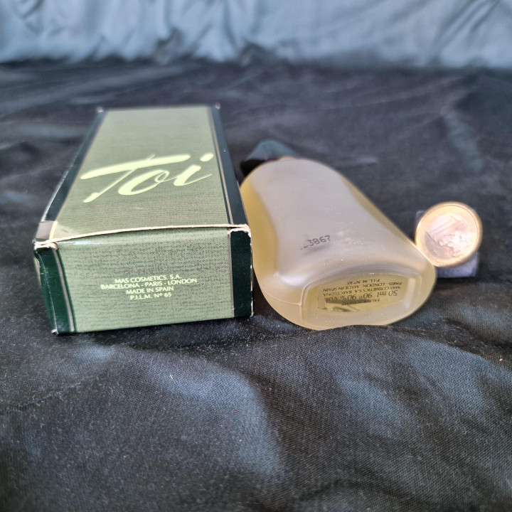 Vintage Parfum Barbara Ward Toi Eau de Toilette 50ml, Duft mit Originalverpackung, Spanien 1990er Mas Cosmetics Sammlerstück Fl…