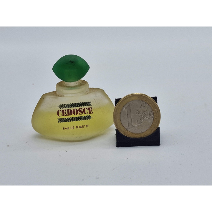 Miniatura de Perfume Vintage Frasco de Fragancia, Otto Kern Noa Noa, Mimmina Vanilla, Cedosce, Fortune Duck, 5ml Colección, 1990