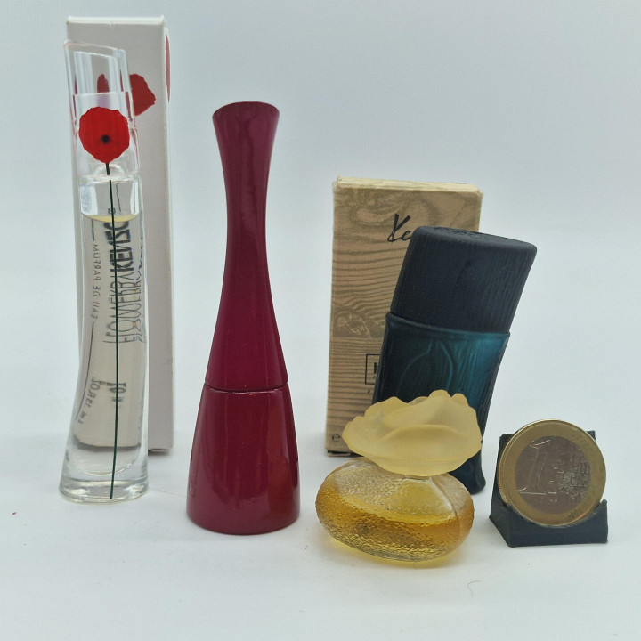 Set van 4 Vintage Kenzo Miniatuur Parfums (1991-2006)