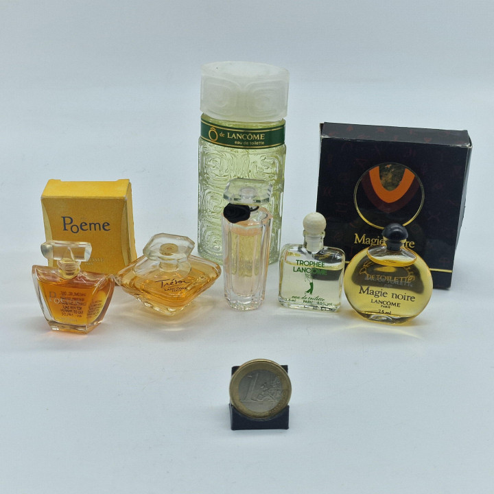 6er-Set Vintage Lancôme Miniatur-Parfums | Sammlerstück