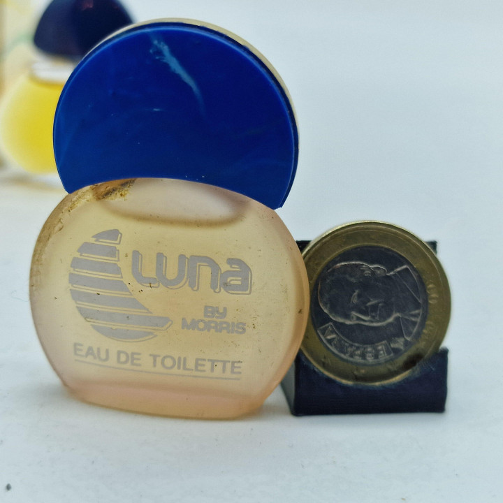 Set 3 Profumi Miniatura Vintage, Morris Parma e Napoleon, Occhi Verdi, Luna, Gocce, EDT da Collezione Fragranze Italiane Anni 8…