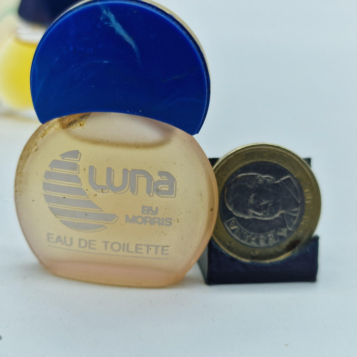 Set 3 Profumi Miniatura Vintage, Morris Parma e Napoleon, Occhi Verdi, Luna, Gocce, EDT da Collezione Fragranze Italiane Anni 8…