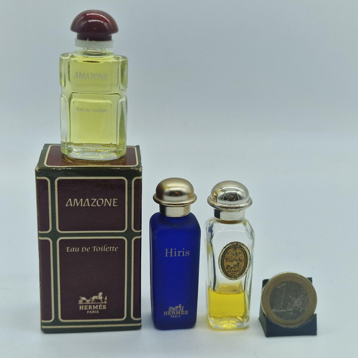 Набор миниатюр духов Hermès (Calèche, Amazone, Hiris)