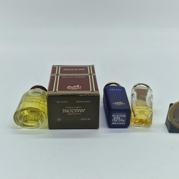 Набор миниатюр духов Hermès (Calèche, Amazone, Hiris)