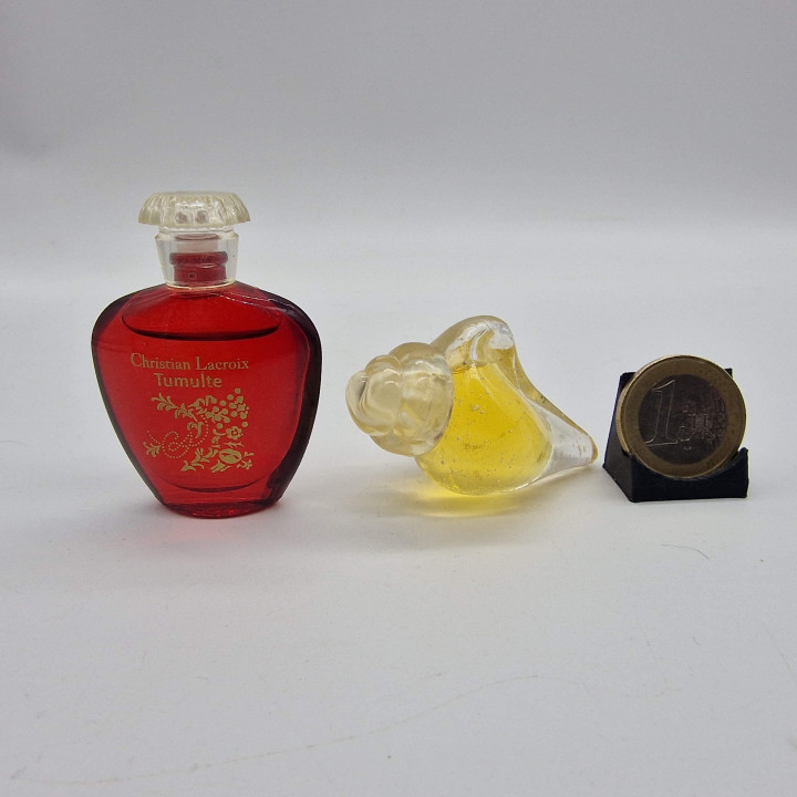 ヴィンテージ香水ミニチュアセット クリスチャンラクロワ チュムルトとコキーユ 5ml 2本セット コレクターズボトル 1999-2005
