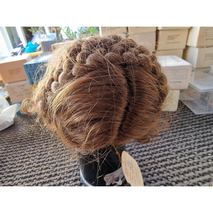 Vintage Global Dolls Joni Wig 13-14" Light Brown Kanekalon NOS