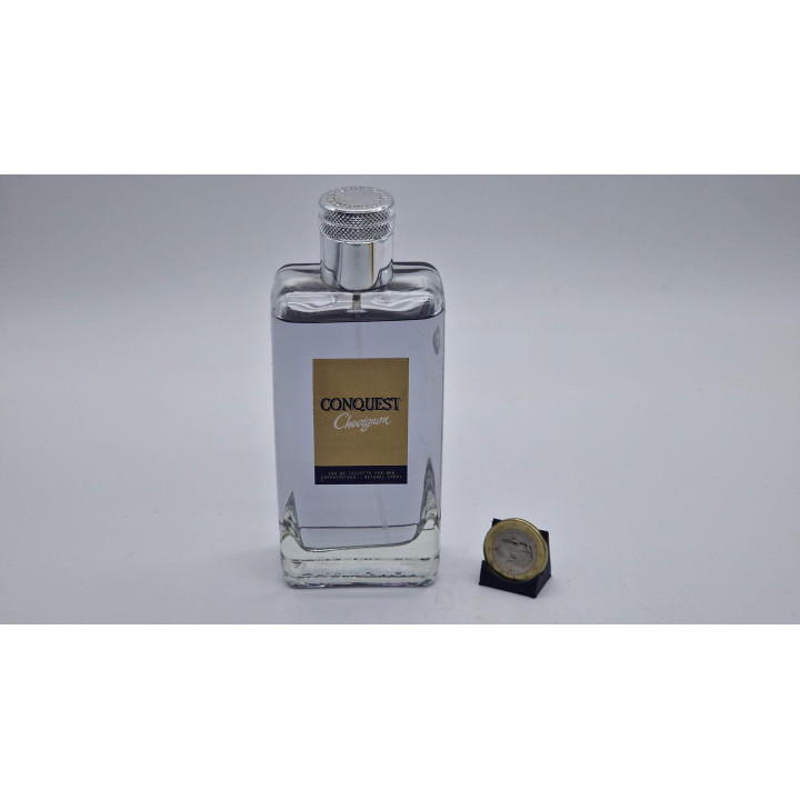 コンクエスト ドゥ シェビニオン オードトワレ EDT 100ml 男性用ヴィンテージ香水 2005年 フランス製 レア フレグランス コレクション用 箱なし 残量95パーセント