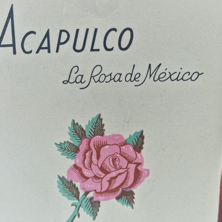 Parfum Vintage Acapulco La Rosa de Mexico 1960 Vera