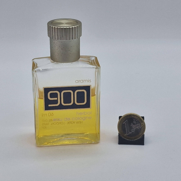 Vintage Aramis 900 Herbal Eau de Cologne Lata 70. Splash