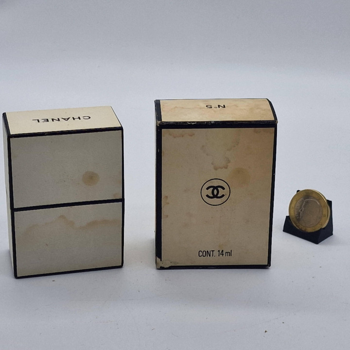Vintage Parfum Extrait de Parfum, Chanel No 5, 14ml mit Originalbox, Seltene Sammler-Düfte Frankreich 1950er Jahre