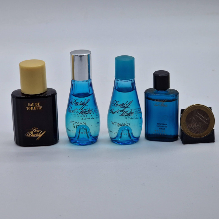 Set Miniature Profumo Vintage YSL: Opium, Paris, Yvresse
