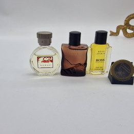 Vintage Hugo Boss 1990s Miniature Perfume Set (N51)
