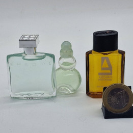 Набор винтажных миниатюр парфюмерии Azzaro 1990-х (3 шт.)