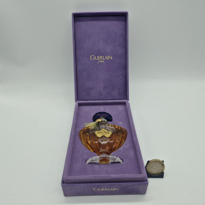 Guerlain Shalimar Extrait de Parfum 30ml Perfume Puro - Vintage 1998 Frasco Sellado en Estuche de Terciopelo, Fragancia de Cole…