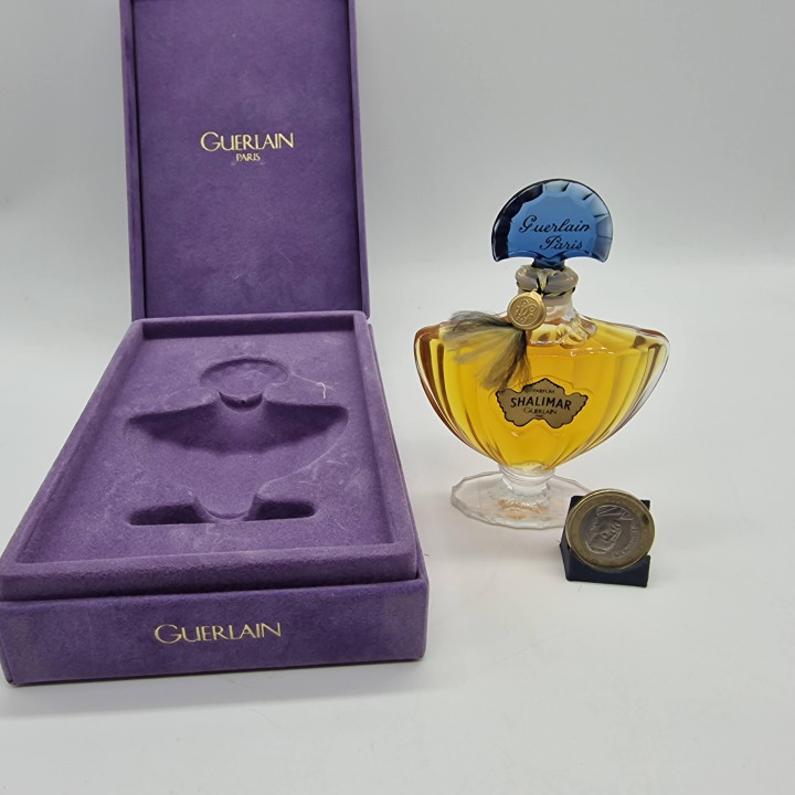 Guerlain Shalimar Extrait de Parfum 30ml Profumo Puro - Flacone Sigillato Vintage 1998 in Astuccio di Velluto, Profumo da Colle…