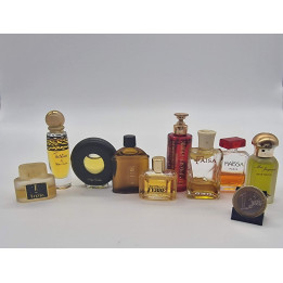 Miniatura di Profumo Vintage Collezione, Paloma Picasso Gianfranco Ferre Krizia Myrurgia, Flacone Vetro 3.5-7ml, Fragranza 1960…