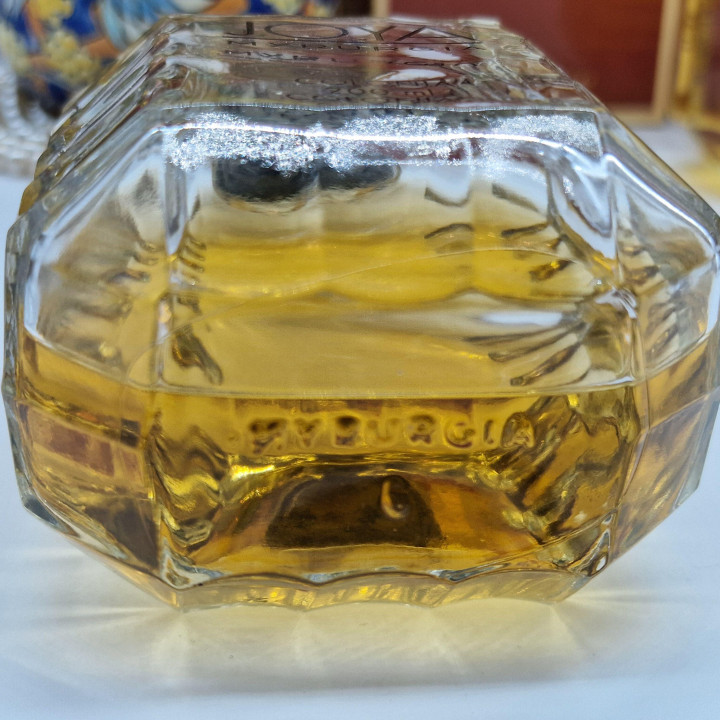 Colônia Vintage Joya Myrurgia Perfume, Frasco Facetado com Caixa, 100ml Restante de 200ml, Anos 90 Espanha Raro Colecionador