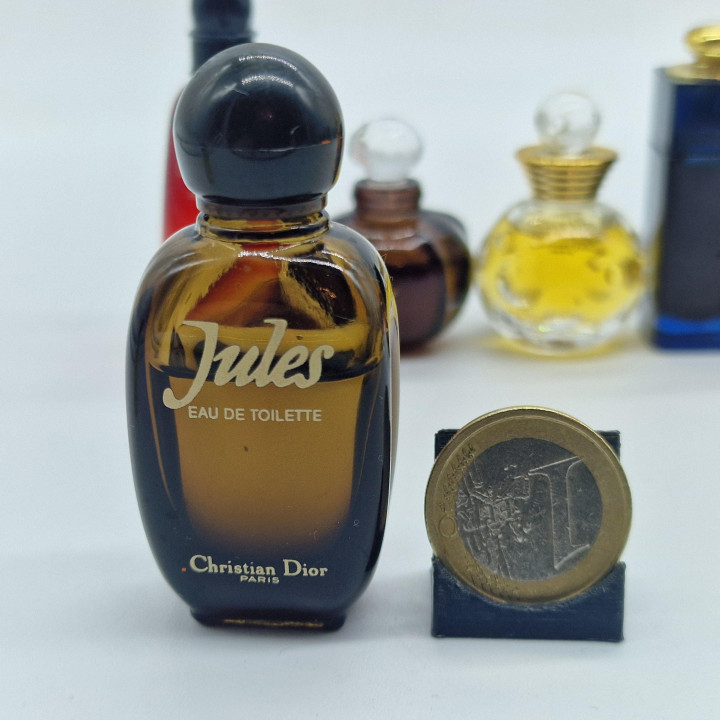 Lote de 6 Miniaturas de Perfume Christian Dior Vintage - Poison Esprit, Fahrenheit, Jules, Diorissimo, Dolce Vita, Addict Colec…