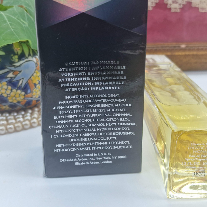 Elizabeth Arden Provocative Woman EDP 100ml Vintage Parfüm, 2004 Originalformel Eingestellter Damenduft Rarität mit Box