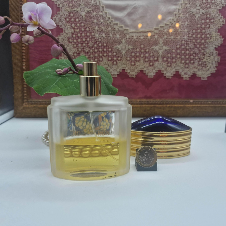 Vintage Parfum Duft - Boucheron Pour Homme Eau de Parfum, 50ml von 100ml Mattglas Flakon, 1990er Jahre Hergestellt in Frankreich