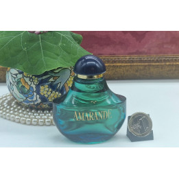 Amarande Myrurgia Vintage Parfum aus den 1990ern, Seltener Eingestellter Duft 50ml, Blaue Glassammlerflasche Hergestellt in Spa…