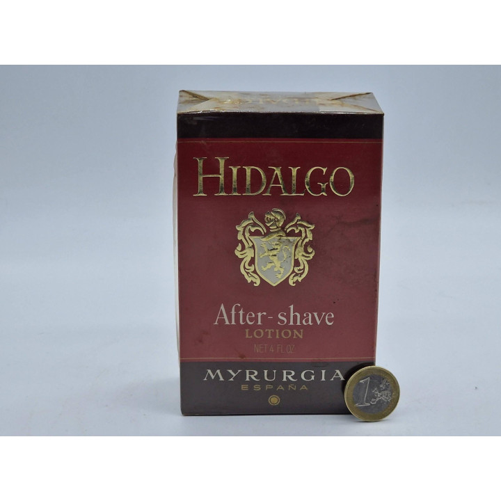 Lotion Après-Rasage Vintage - Myrurgia Hidalgo After Shave, 120ml, Années 80 Scellé Neuf, Parfum de Collection Espagnol Rare